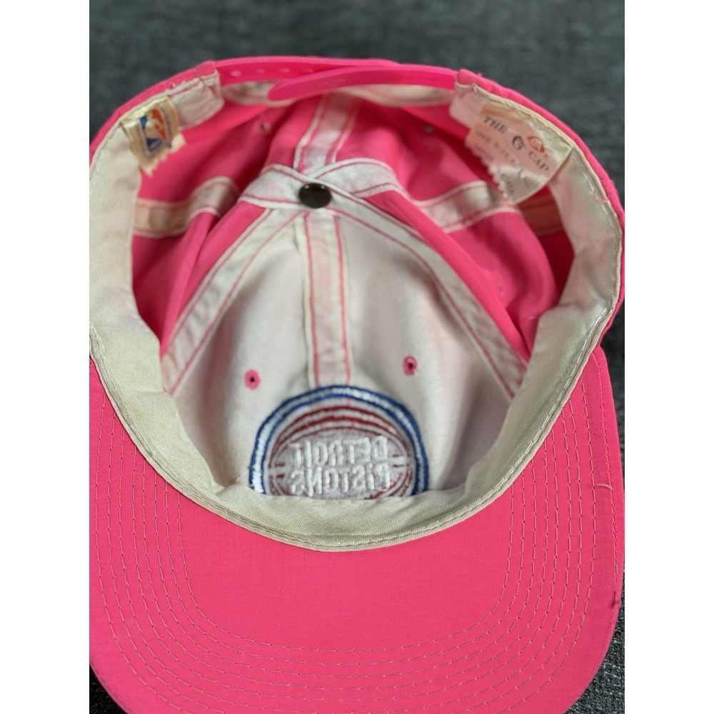 Vintage 90s Detroit Pistons NBA Twins Enterprise Snapback‎ - Picture 5 of 8